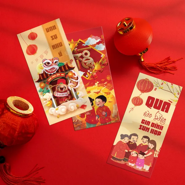 In bao lì xì hiện đại
