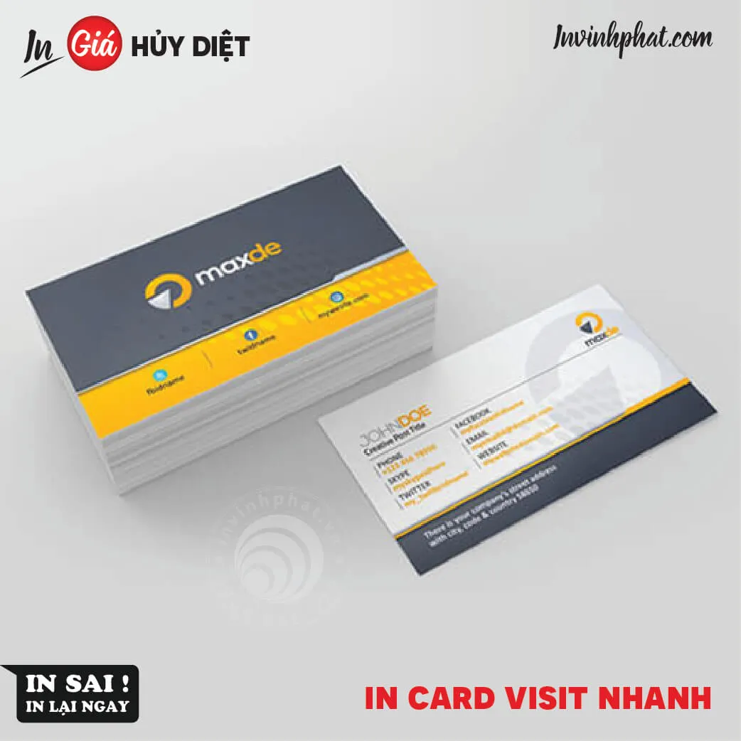 Hướng dẫn cách làm card visit đẹp và chuyên nghiệp