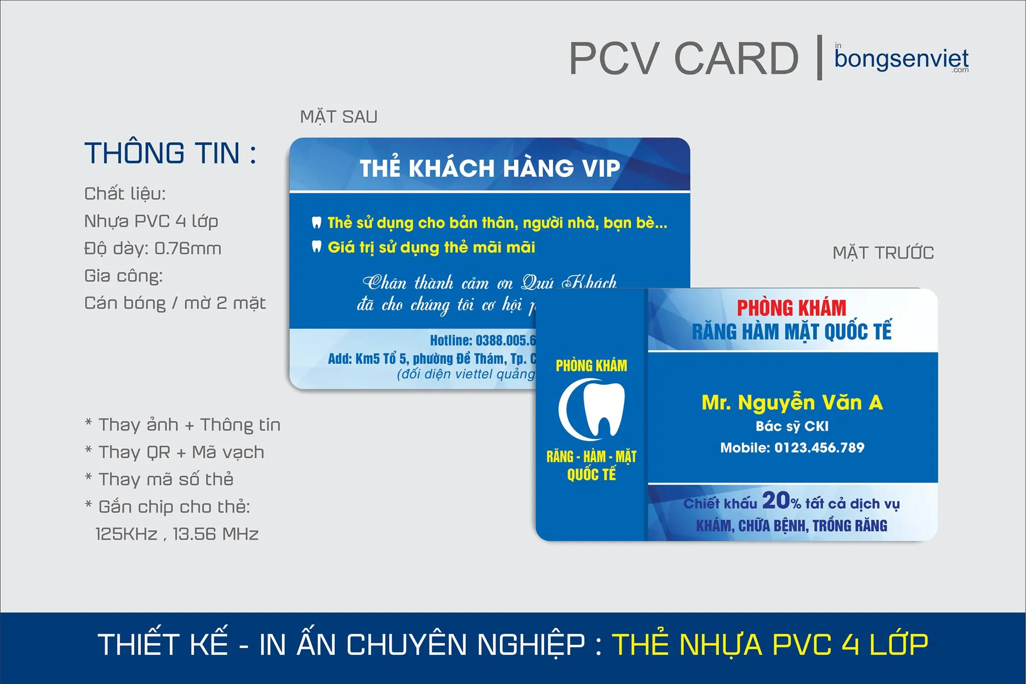 In Card Visit Nhựa Tại Hà Nội: Thể Hiện Sự Chuyên Nghiệp Và Đẳng Cấp