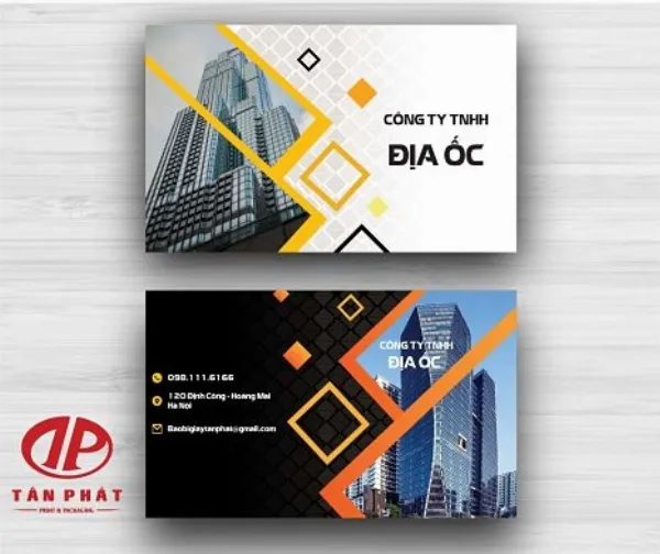 Card Visit Ngành Xây Dựng: Những Mẫu Thiết Kế Nổi Bật