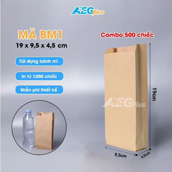 Túi giấy đựng bánh mì: Lựa chọn tối ưu cho cửa hàng của bạn