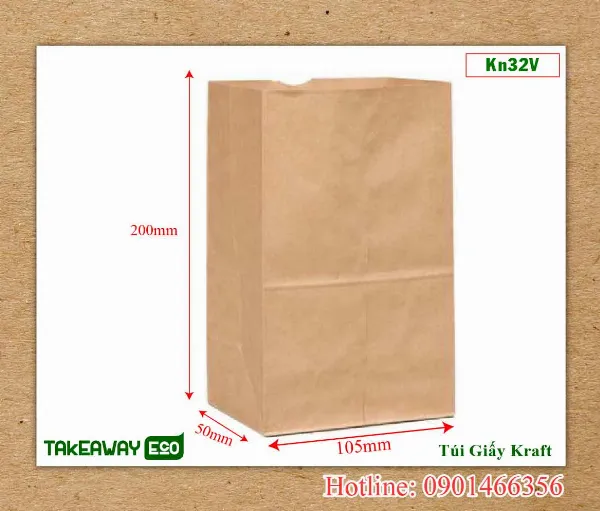 Túi Giấy Kraft Không Quai: Giải Pháp Tiết Kiệm Cho Doanh Nghiệp