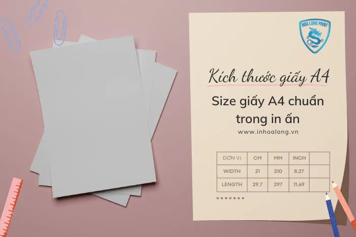 ứng dụng của giấy a4