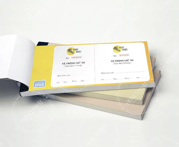 In vé gửi xe ô tô: Giải pháp tối ưu cho hệ thống bãi đỗ xe chuyên nghiệp